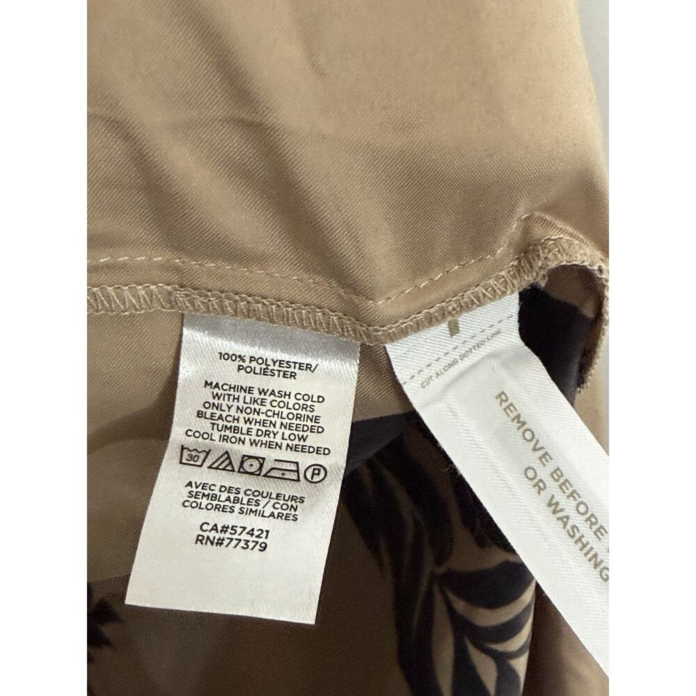 NEW Loft Ann Taylor Duster PANTHER Jungle Kimono Coverup Open Front M/L HTF - Picture 4 of 4